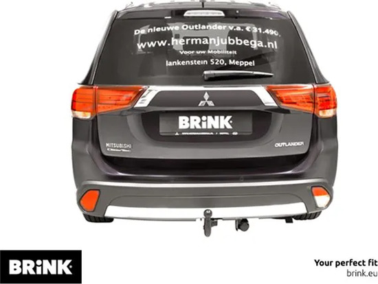 Фаркоп Brink (Thule) для Mitsubishi Outlander 4х4 2015-2018. Артикул 606300