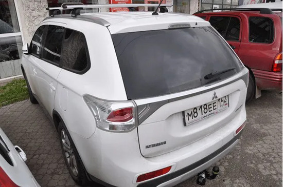 Фаркоп Лидер-Плюс для Mitsubishi Outlander III 2012-2018. Артикул M113-A