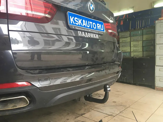 Фаркоп Brink (Thule) для BMW X5 E70 (искл. M-Sport) 2007-2013. Быстросъемный крюк. Артикул 586900