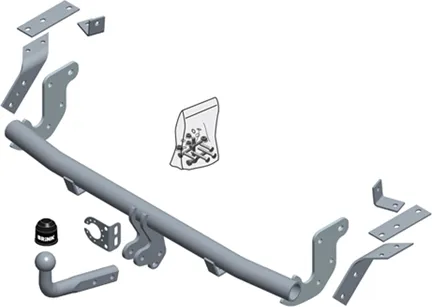 Фаркоп Brink (Thule) для Citroen C4 Aircross 2012-2017 Твердое крепление. Артикул 629500
