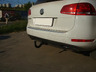 Фаркоп Brink (Thule) для Volkswagen Touareg I (без зап.колеса) 2002-2010. Быстросъемный крюк. Артикул 469100