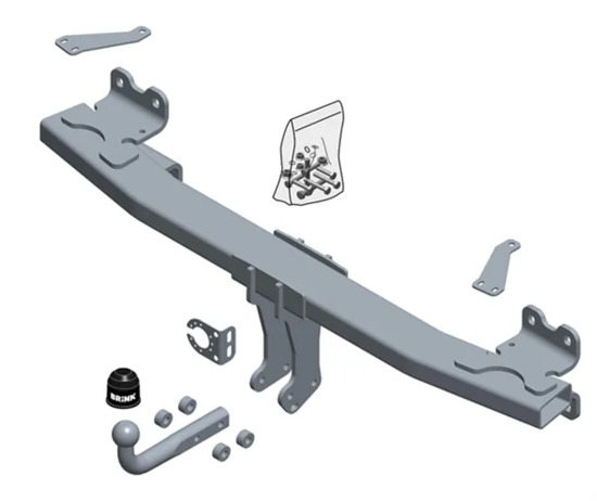 Фаркоп Brink (Thule) для Audi Q7 II (4MB) 2015-2022. Артикул 660100