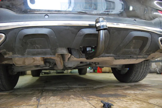 Фаркоп Brink (Thule) для Mercedes-Benz GLC-Class X253 2015-2022. Артикул 609200