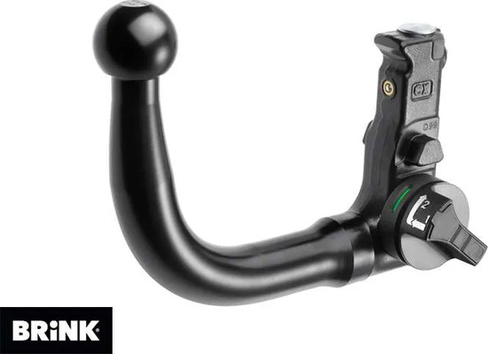 Фаркоп Brink (Thule) для Ford Edge II 4X4 внедорожник 2016-2022. Быстросъемный крюк. Артикул 630000