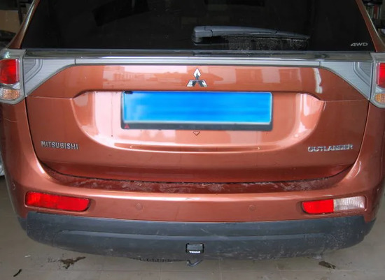 Фаркоп Brink (Thule) для Mitsubishi Outlander III AB9 2/4WD (вкл. PHEV) 2012-2018. Быстросъемный крюк. Артикул 567900