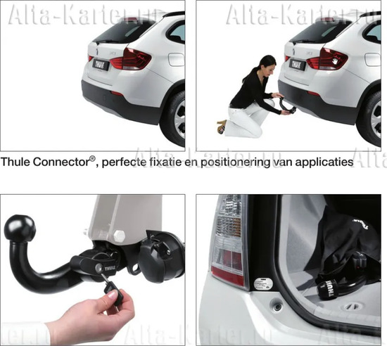 Фаркоп Brink (Thule) для Audi A6 С7 Allroad 2012-2019. Быстросъемный крюк. Артикул 550800