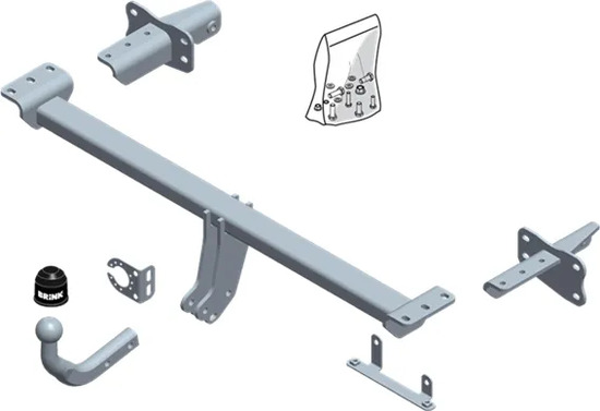 Фаркоп Brink (Thule) для Mercedes-Benz C-Класс W205 седан 2014-2022. (искл. AMG). Артикул 588200