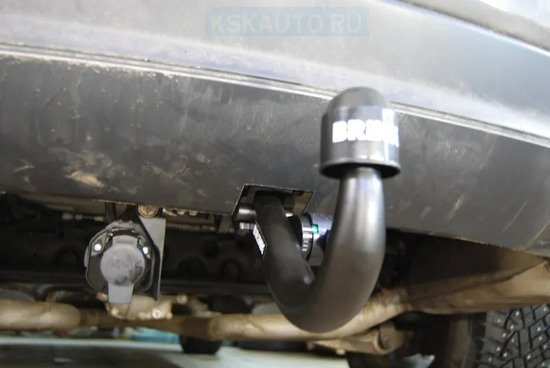 Фаркоп Brink (Thule) для Jeep Grand Cherokee WK2 рестайлинг 2013-2022. Быстросъемный крюк. Артикул 542000