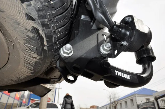 Фаркоп Brink (Thule) для Lexus GX 460 2010-2013. Быстросъемный крюк. Артикул 526100