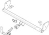 Фаркоп Brink (Thule) для Hyundai i30 I FDH хетчбэк 5-дв. 2010-2012. Быстросъемный крюк. Артикул 534400