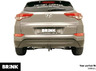 Фаркоп Brink (Thule) для Hyundai Tucson III до рестайлинга 2015-2018.Быстросъемный крюк. Артикул 613800