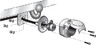 Штатная электрика фаркопа RamredAC (7-полюсная) для Dodge Nitro 2007-2013. Артикул 44110107
