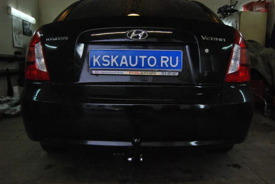 Фаркоп Oris (ранее Bosal) для Kia Rio II седан 2005-2008. Артикул 4239-A