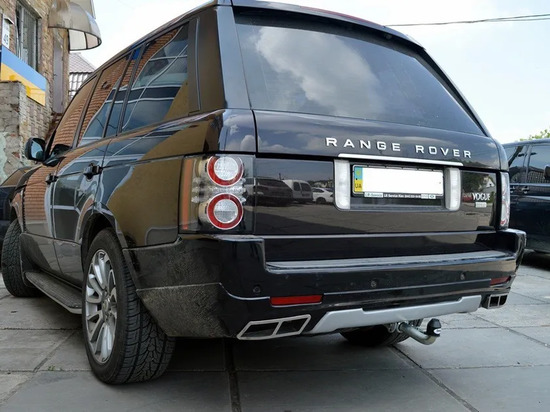Фаркоп Galia оцинкованный для Land Rover Range Rover III 2002-2012. Быстросъемный крюк. Артикул R050C