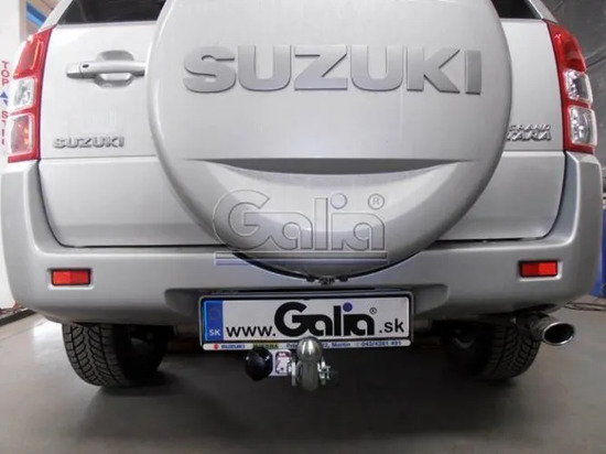 Фаркоп Galia оцинкованный для Suzuki Grand Vitara III 5-дв. 2005-2015. Быстросъемный крюк. Артикул S097C