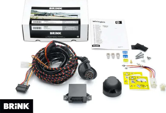 Штатная электрика фаркопа Brink (Thule) (полный комплект) 7-полюсная для BMW 3 G20, G21 2019-2022. Артикул 703543