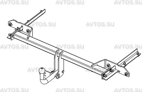 Фаркоп AvtoS для Opel Zafira C 2011-2022. Артикул OP 07