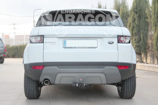 Фаркоп Aragon (быстросъемный крюк, горизонтальное крепление) для Range Rover Evoque I 2011-2018. Артикул E3505AS
