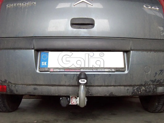 Фаркоп Galia оцинкованный для Citroen C4 I купе, хэтчбек 3/5-дв. 2004-2010. Артикул C038A