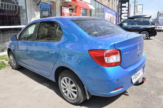 Фаркоп Oris (ранее Bosal) для Renault Logan II седан 2014-2022. Артикул 1432-A