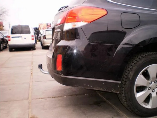 Фаркоп Galia оцинкованный для Subaru Outback IV 2009-2014. Артикул S102A