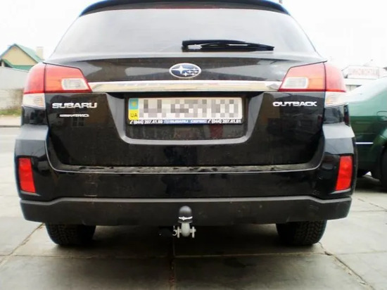 Фаркоп Galia оцинкованный для Subaru Outback IV 2009-2014. Артикул S102A