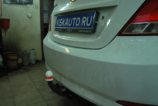 Фаркоп Трейлер для Kia Rio III рестайлинг седан 2015-2017. Артикул 7241