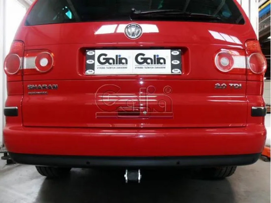Фаркоп Galia оцинкованный для Ford Galaxy I 2/4WD 2000-2006. Быстросъемный крюк. Артикул F104C