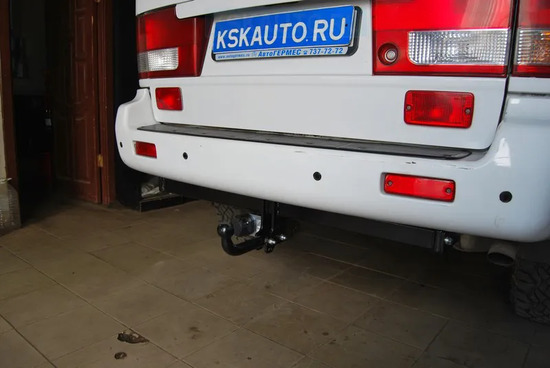 Фаркоп Лидер-Плюс для SsangYong Musso 1993-2005. Артикул S202-A