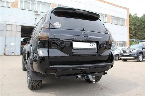 Фаркоп Bizon для Toyota Land Cruiser Prado 150 2009-2022. Быстросъемный крюк. Артикул FA 0602-E