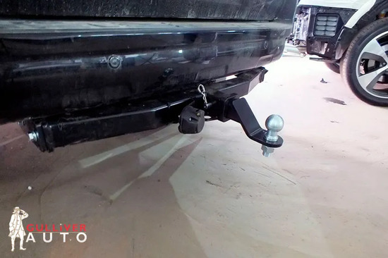 Фаркоп Bizon для Toyota Land Cruiser Prado 150 2009-2022. Быстросъемный крюк. Артикул FA 0602-E