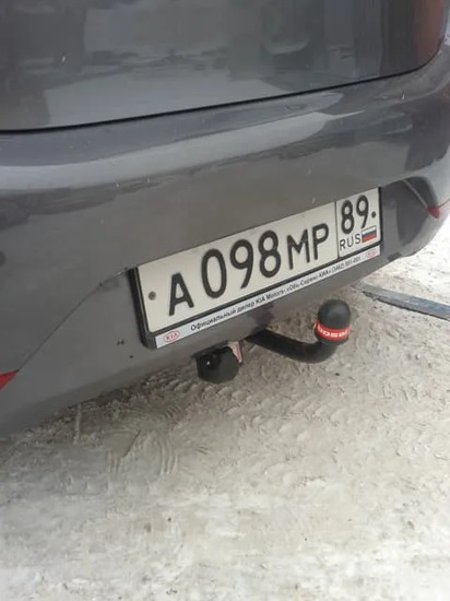 Фаркоп Oris (ранее Bosal) для Kia Rio III хэтчбек 2011-2017. Артикул 6749-A