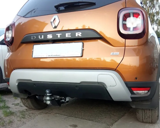 Фаркоп Bizon для Renault Duster II 2021-2022. Быстросъемный крюк. Артикул FA 0270-E