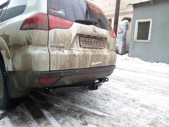 Фаркоп Bizon для Mitsubishi Pajero Sport II 2008-2016. Быстросъемный крюк. Артикул FA 1005-E