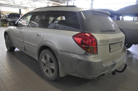 Фаркоп Лидер-Плюс для Subaru Outback III BP 2003-2009. Артикул S301-A