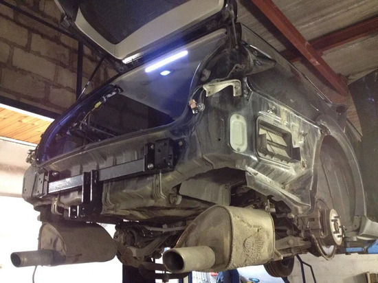 Фаркоп Лидер-Плюс для Subaru Outback III BP 2003-2009. Артикул S301-A