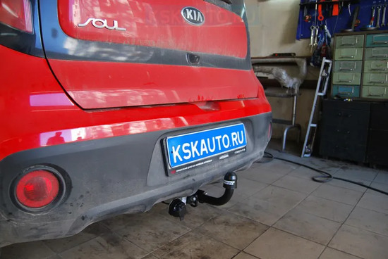 Фаркоп Лидер-Плюс для Kia Soul II 2013-2019. Артикул K122-A