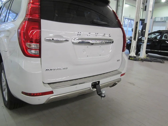 Фаркоп Bizon для Haval H9 2014-2022. Цельносвароной. Артикул FA 0130-A