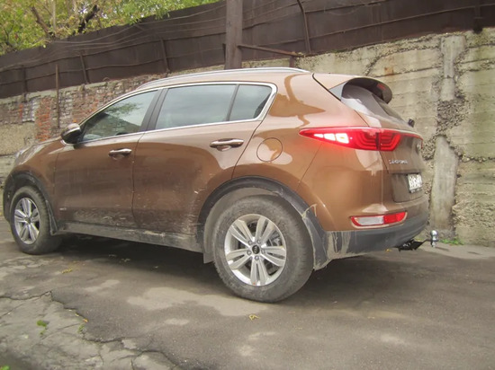 Фаркоп Bizon для Kia Sportage IV до рестайлинга 2016-2018. Артикул FA 0994-E