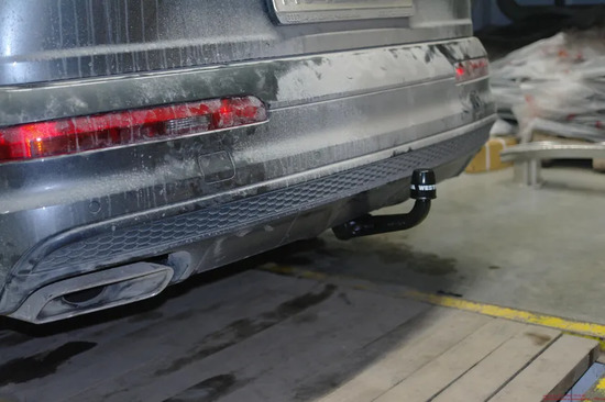 Фаркоп Westfalia для Audi Q7 II 2015-2022. Быстросъемный крюк. Артикул 305437600001