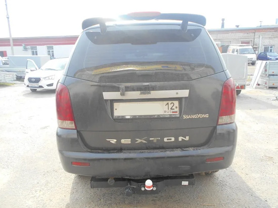 Фаркоп Трейлер для SsangYong Kyron I рестайлинг 2007-2015. Фланцевое крепление. Артикул 7510.К2