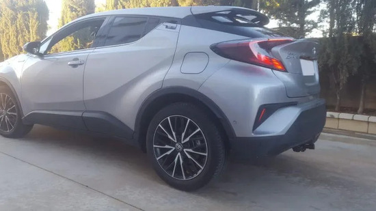 Фаркоп Aragon (быстросъемный крюк, горизонтальное крепление) для Toyota C-HR 2016-2022. Артикул E6428AS