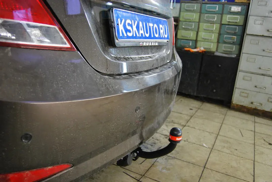 Фаркоп Oris (ранее Bosal) для Hyundai Solaris I седан, хэтчбек 2011-2014. Артикул 4254-A