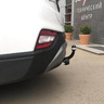 Фаркоп Oris (ранее Bosal) для Hyundai Santa Fe IV (одна выхлопная труба) 2018-2020. Артикул 6761-A