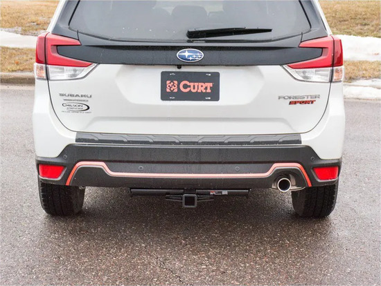 Балка фаркопа Curt для Subaru Forester V 2018-2022 под американский квадрат (без шарового узла). Артикул 13409