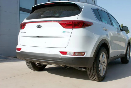 Фаркоп Aragon (быстросъемный крюк, вертикальное крепление) для Kia Sportage IV до рестайлинга 2016-2018. Артикул E2502BV