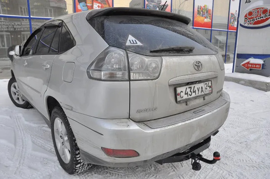 Фаркоп Oris (ранее Bosal) для Toyota Highlander I 2003-2009. Артикул 3041-A