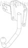 Фаркоп Oris (ранее Bosal) для УАЗ 469 (шар H). Артикул 6501-H