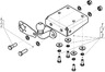 Фаркоп Мотодор для Volkswagen Amarok 2010-2022. Фланцевое крепление. Артикул 92709-F