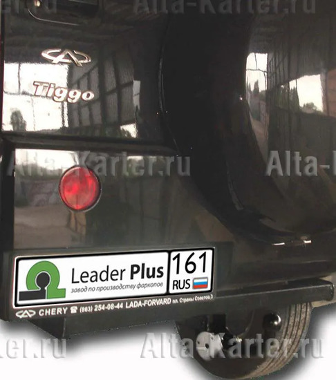 Фаркоп Лидер-Плюс для Chery Tiggo (T11) до рестайлинга 2005-2013. Артикул C102-A